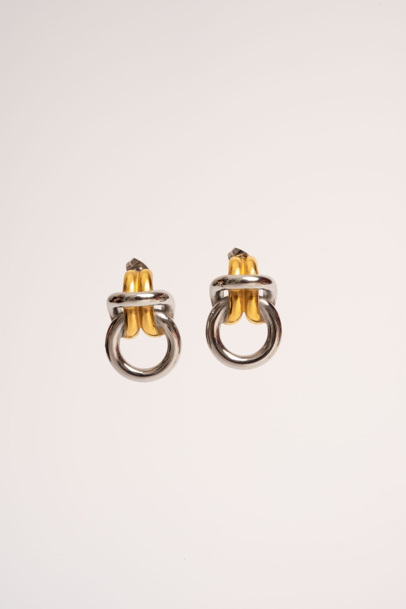 Kolczyki  geometryczne - Core Gold