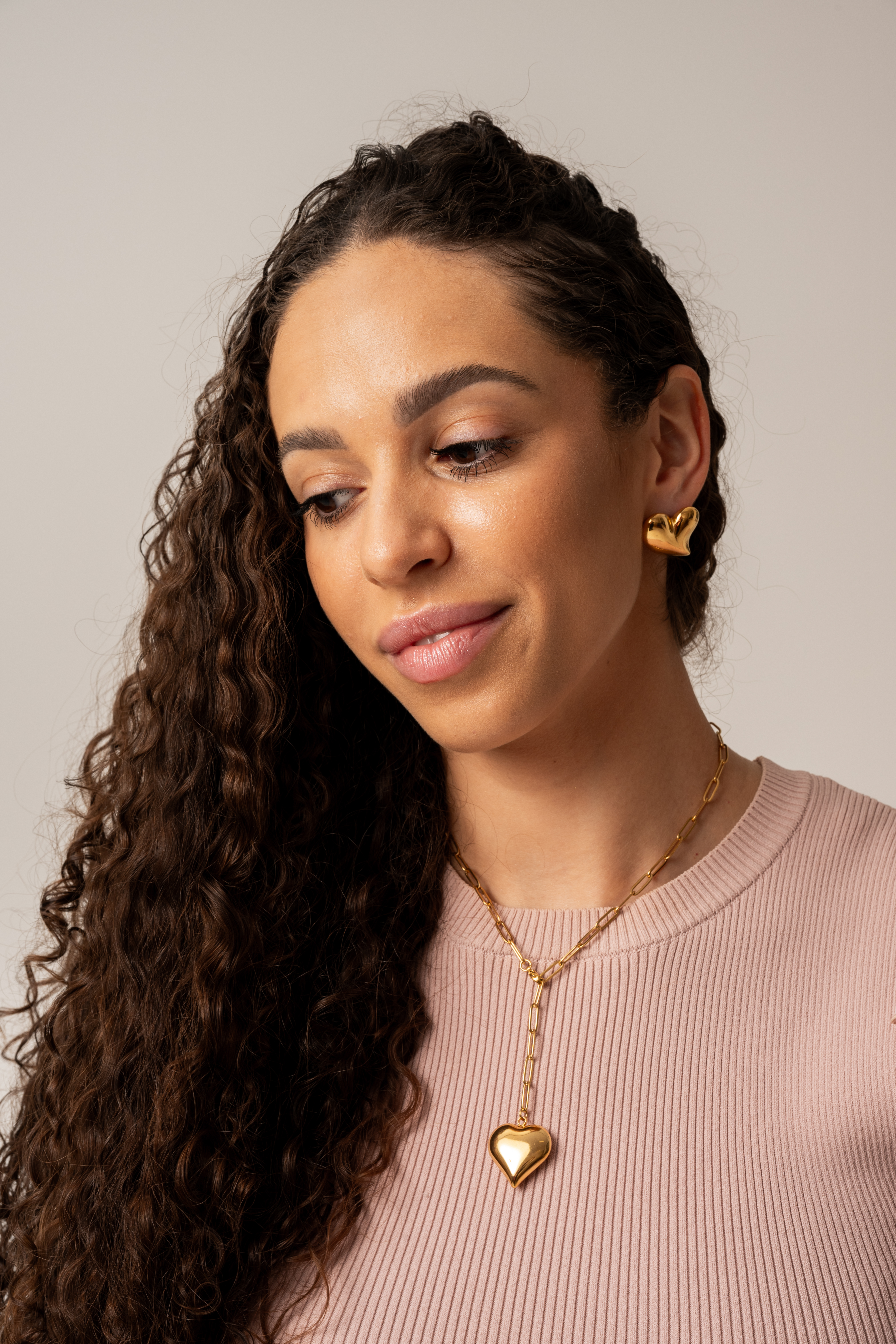 Kolczyki w kształcie serca