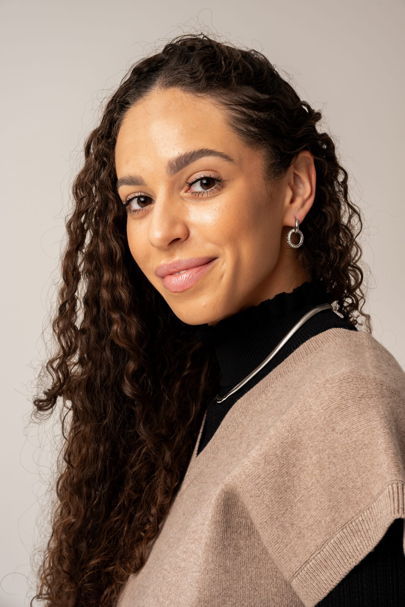 Kolczyki srebrne z podwójnym kołem