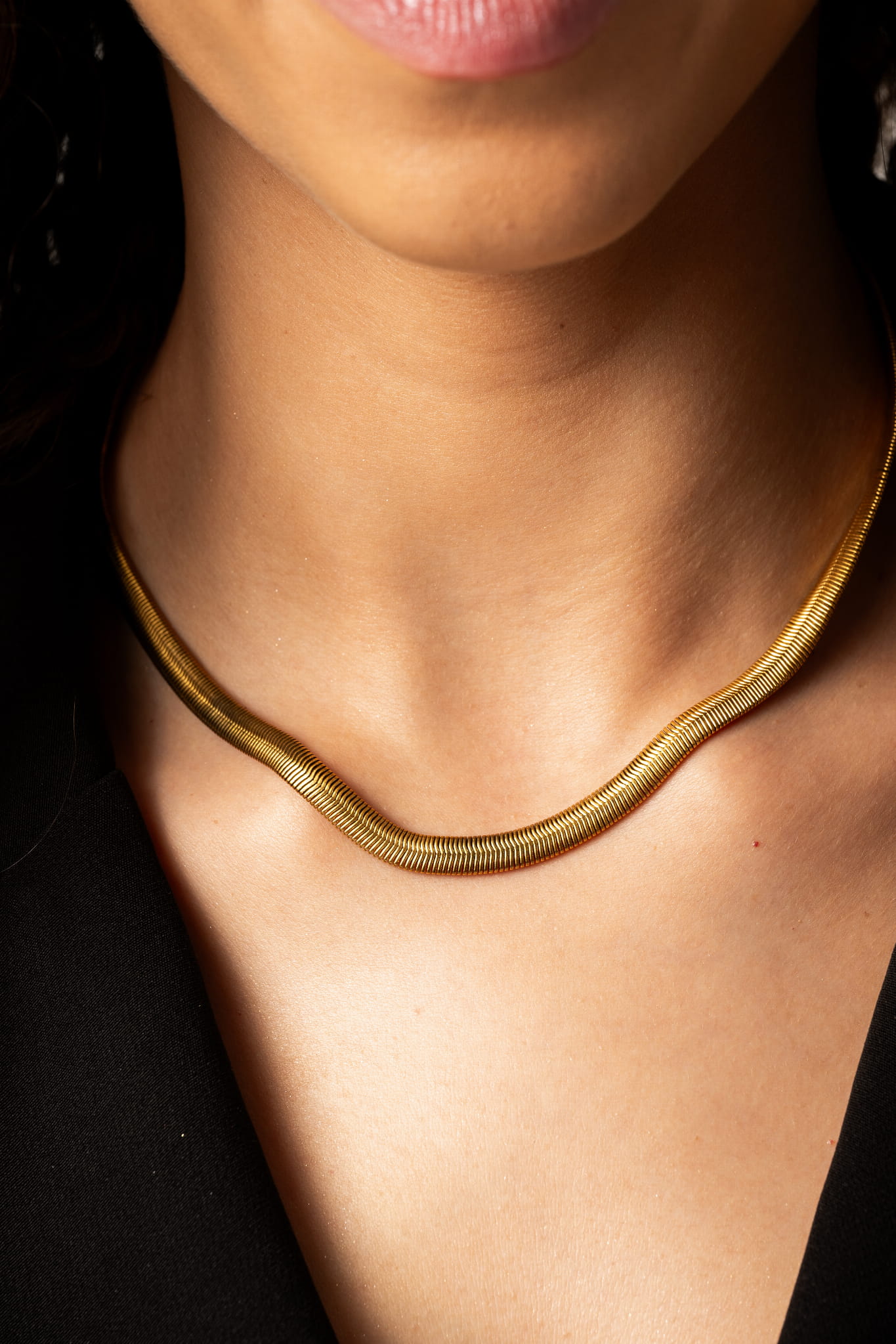 Naszyjnik złoty typu żmijka - ORION GOLD