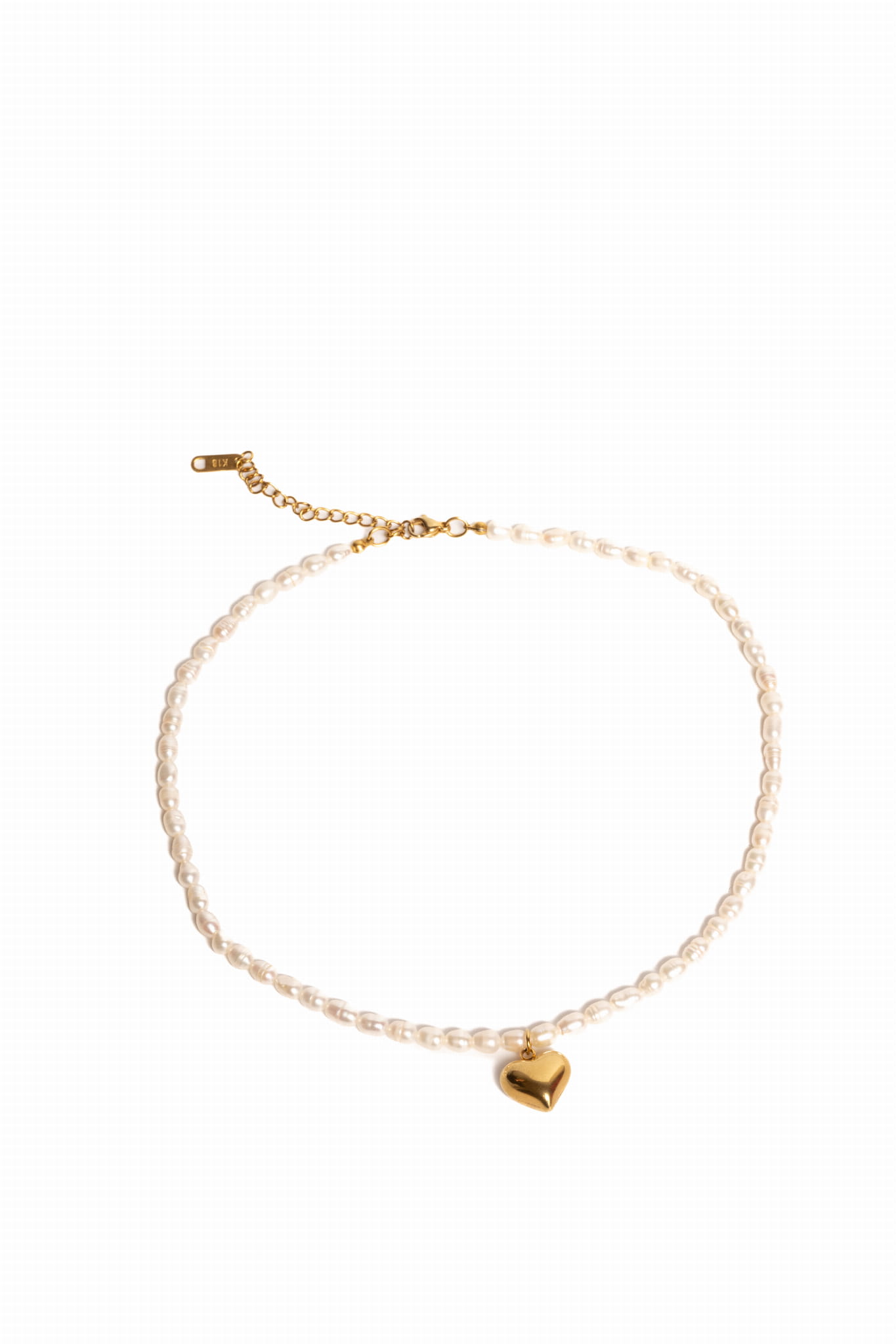 Naszyjnik z zawieszką w kształcie serca