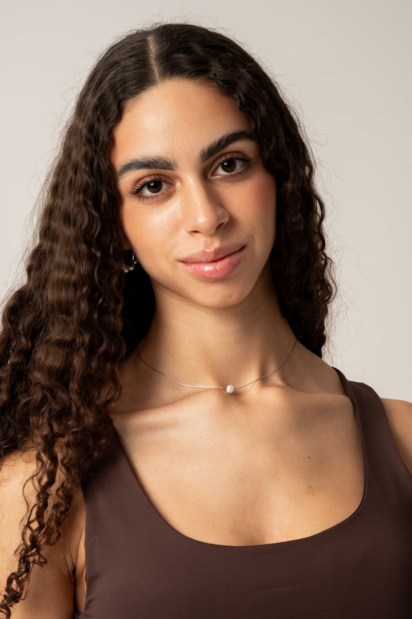 Naszyjnik z pojedynczą perłą słodkowodną - Noa Pearl